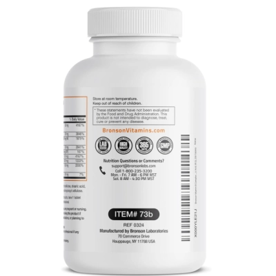 Super B, Complexo B, 250 Comprimidos, Bronson