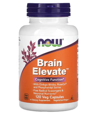 Brain Elevate, 120 Cápsulas, Now