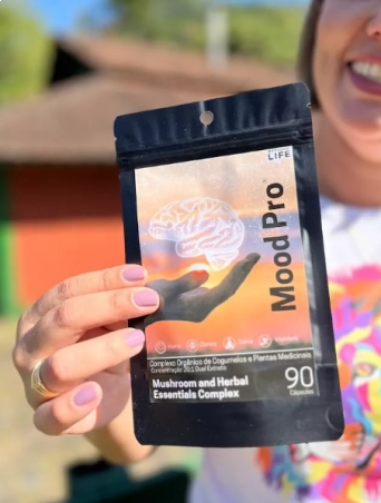 Mood Pro, Alegria Equilíbrio e Energia Para Seu Dia, 90 Cápsulas, Microdose Life