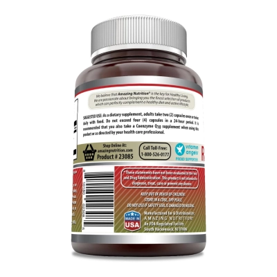 Red Yeast Rice, 1200 Mg, 120 Comprimidos, Amazing Formulas