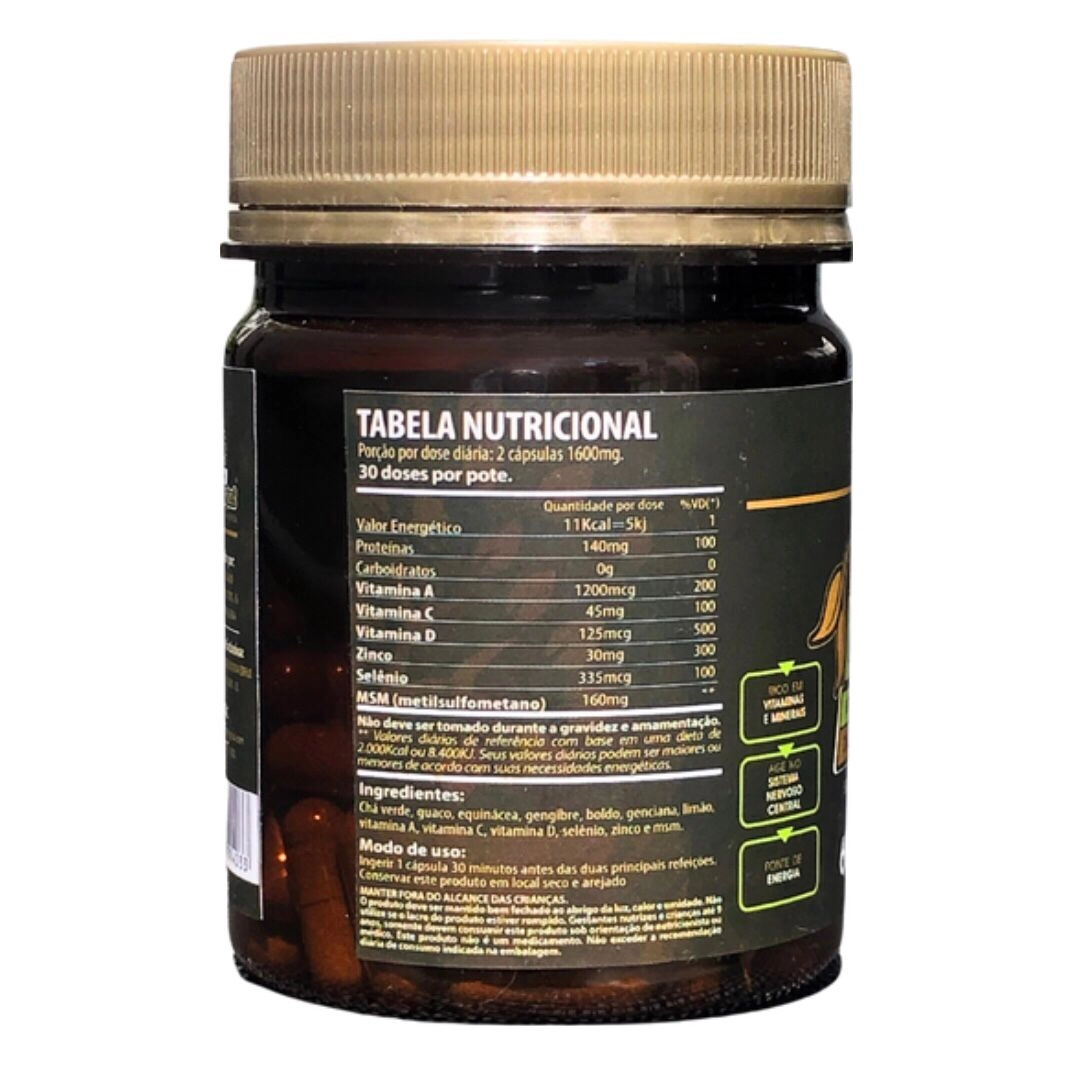 Power Leaf, 1600mg, 60 capsulas, Folhas e Raizes