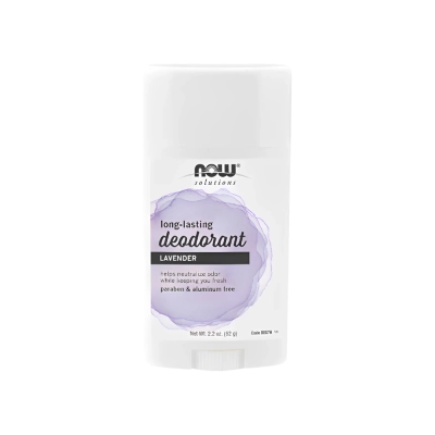 Long Lasting, Desodorant, Lavander, Now Solutions