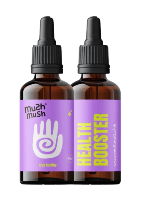 Health Booster, Cogumelo Chaga Mushdrops, 30ml, MushMush