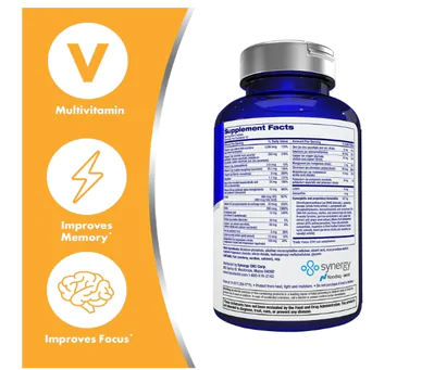 Focus Factor Adults Brain and Vision, com Luteína e Zeaxantina, 120 Comprimidos