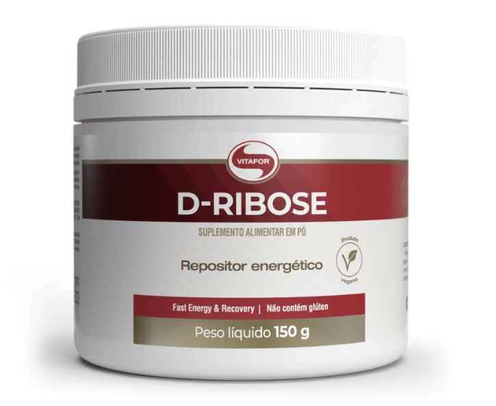 D Ribose, Repositor Energético, 150g, Vitafor
