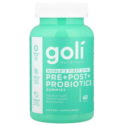Pre+Post+Probióticos, 60 Gomas, Golí Nutrition
