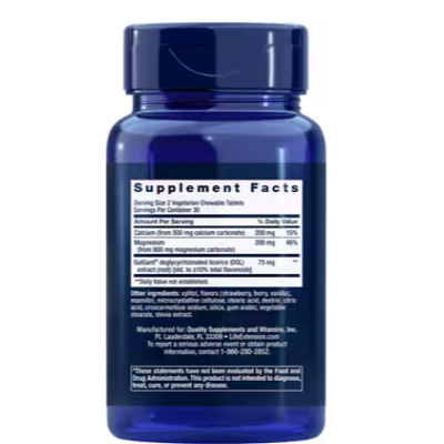 EsophaCool, 60 Comprimidos Mastigáveis, Life Extension