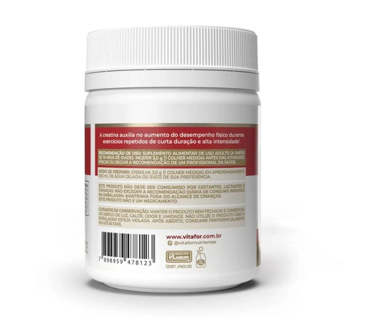 Creatina, 100g, Vitafor