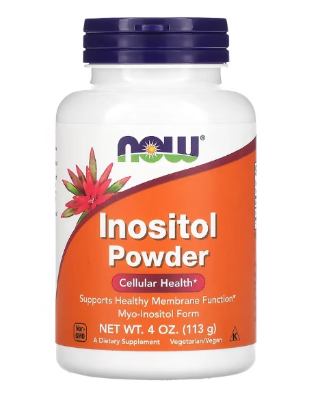 Inositol em pó, 113g, Now