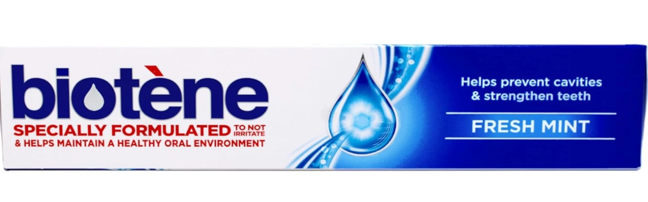 Creme Dental Biotene, Fresh Mint Original, 121,9g, GSK