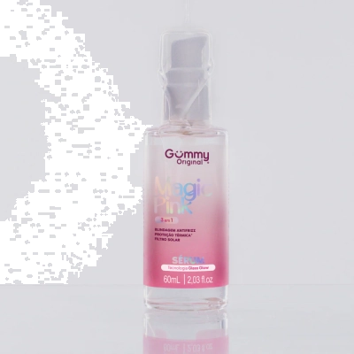 Gummy Hair Serum Capilar Magic Pink 60 Ml Hidratação