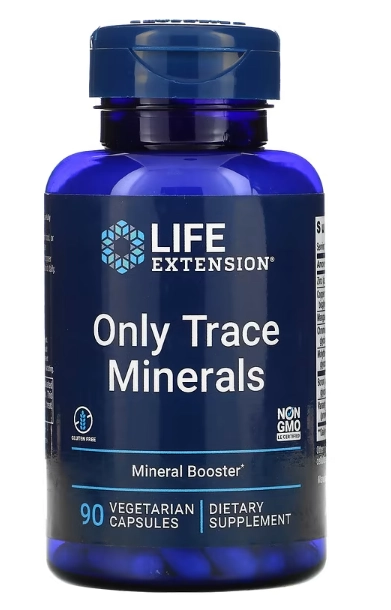 Only Trace Minerals, Oligoelementos, 90 Cápsulas Life Extension