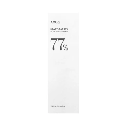 Tônico Calmante Heartleaf 77%, Hidratação e Controle da Oleosidade, 250ml, Anua