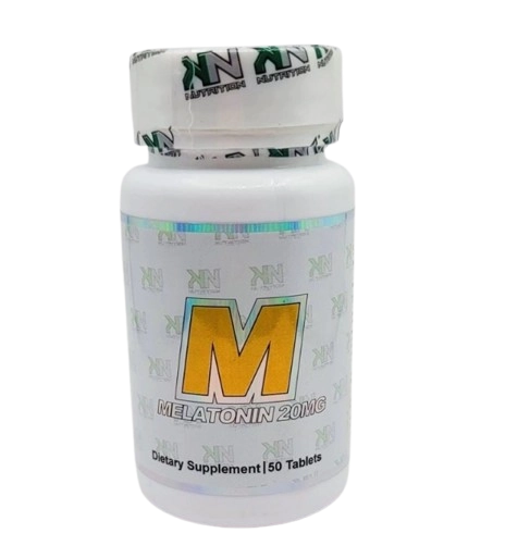 Melatonina 20mg, 50 comprimidos Sublingual Sabor Morango, KN Nutrition