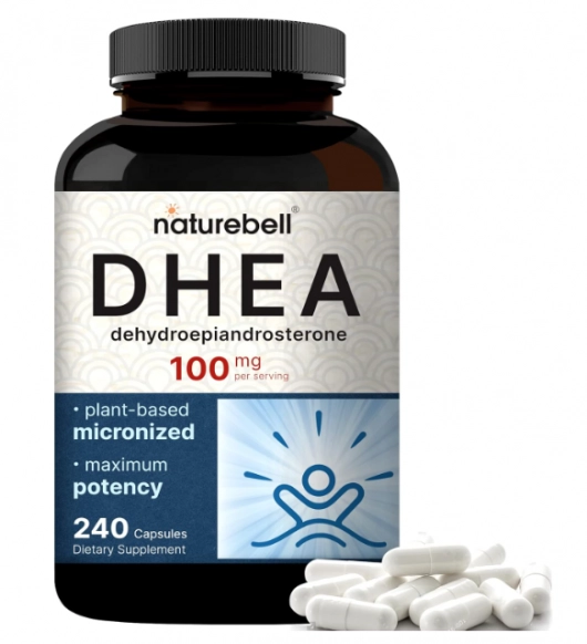 DHEA 100mg, 240 Cápsulas, Naturebell