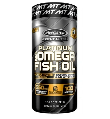 Ômega 3 Fish Oil, 100 Capsulas, Muscletech