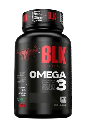 Ômega 3, 60 Capsulas, BLK Performance