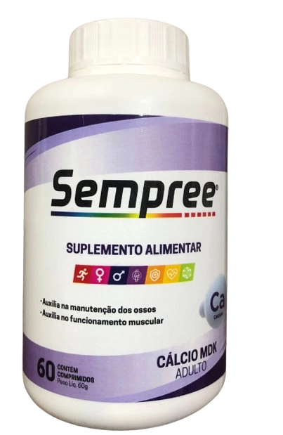 Suplemento Sempree, Cálcio MDK, 60 capsulas, Alquimia