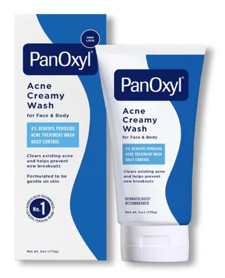 Creme Facial Tratamento de Limpeza, 4% de peróxido de Benzoíla, Controle Diário, 170g, PanOxyl