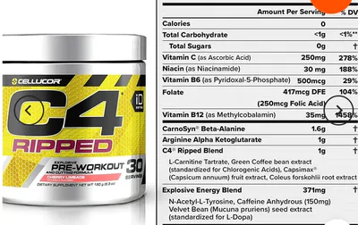 Pré-Treino C4, 192g, Sabor Raspberry Lemonade,  Cellucor