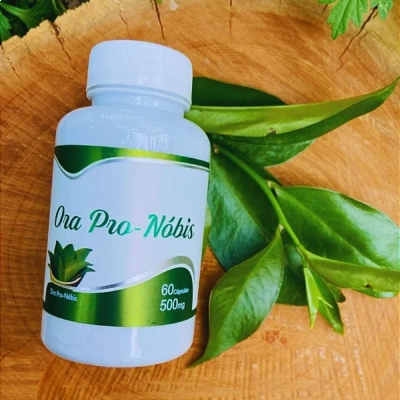 Ora Pro Nóbis, 500mg, 60 Cápsulas, NS Produtos Naturais