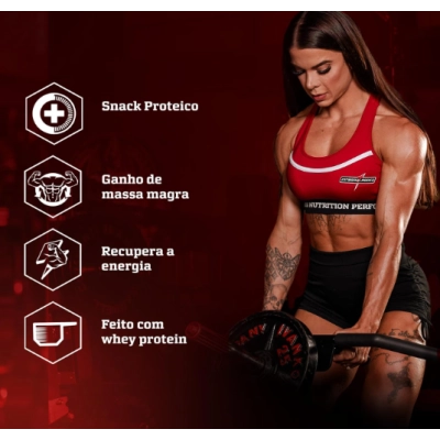 Barra de Proteína Vo2 Slim, Sabores, 3 unidades, 30g Cada - Integralmédica 