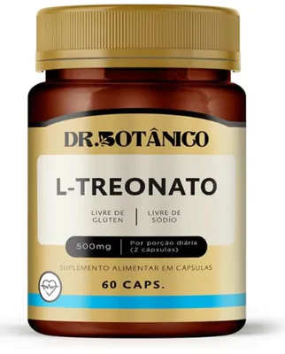 L-Treonato, 500mg, 60 cápsulas, Dr. Botânico