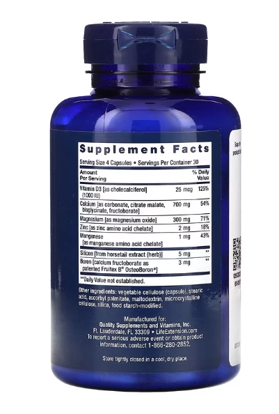 Bone Restore, Restauração Óssea, 120 Cápsulas, Life Extension