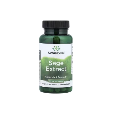 Sage extract, 160mg, 100 Cápsulas, Swanson