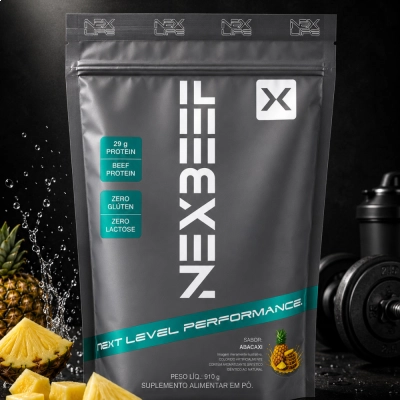 Proteína da Carne NEXBEEF Hidrolisada, Zero Lactose, 910g, Sabores, Nexlife