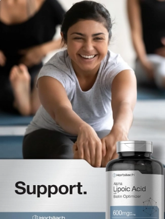 Ácido Alfa Lipóico, 600mg, 240 cápsulas, Horbaach