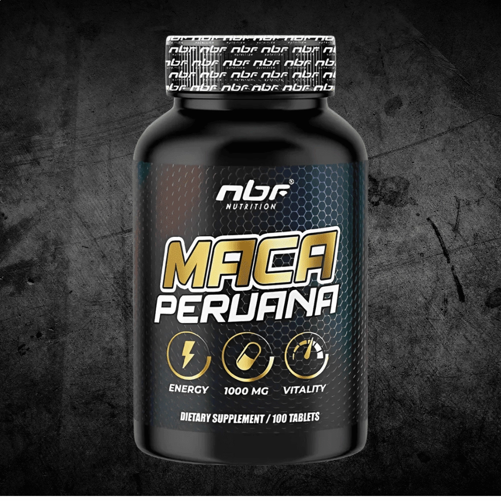 Suplemento Maca Peruana 1000mg, 100 Tabletes - Nbf Nutrition 