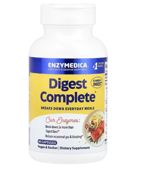 Digest Complete, 90 Cápsulas, Enzymedica