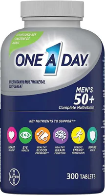 Multivitamínico Completo para Homens +50, 300 comprimidos, One-A-Day
