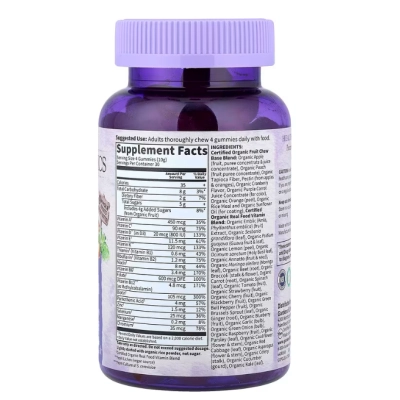 Organics Multivitamínico Pré-Natal, 120 Gomas Sabor Fruto Silvestre, Garden of Life