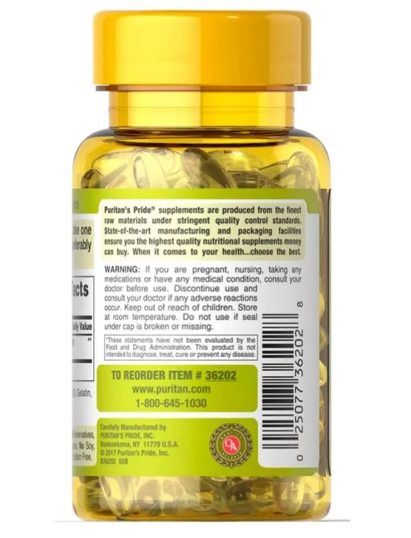 Astaxanthin 5mg, 30 capsulas, Puritan's Pride
