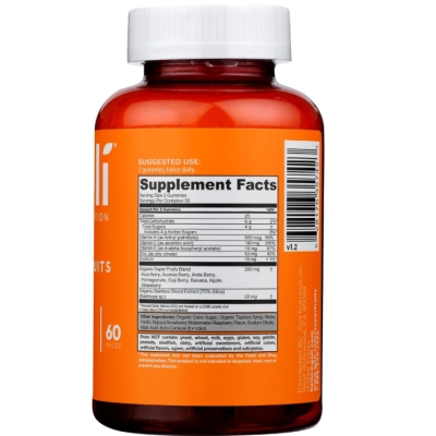 Superfruits, Colágeno para Beleza da Pele com Bambu e Superfrutas, 60 Gomas, Goli Nutrition