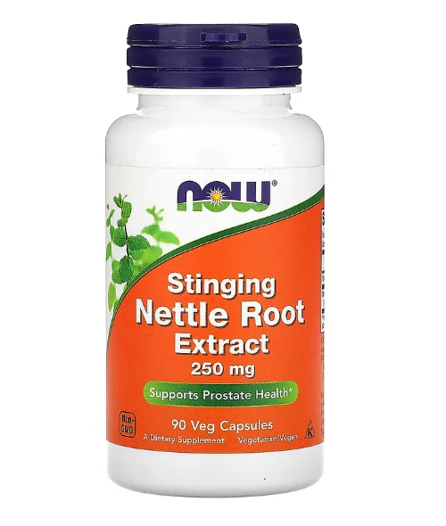 Extrato de raiz de urtiga, 250mg, 90 cápsulas, Now