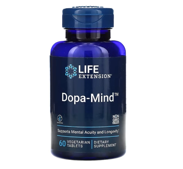 Dopa-Mind, 60 Comprimidos, Life Extension