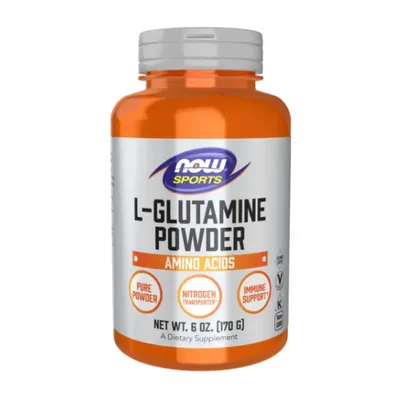 L-Glutamina em Pó, 5.000mg, 170g, Now