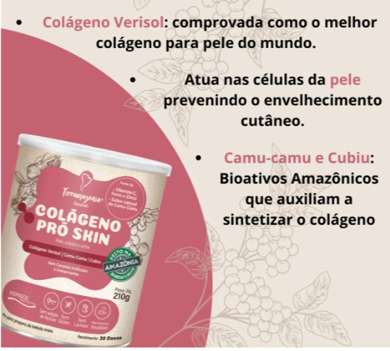 Colágeno Pró Skin, 210g, Terramazonia