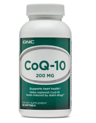 Coenzima CoQ10, 200mg, 60 Softgels, GNC