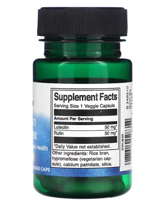 Complexo de Luteolina, 100mg, 30 cápsulas, Swanson
