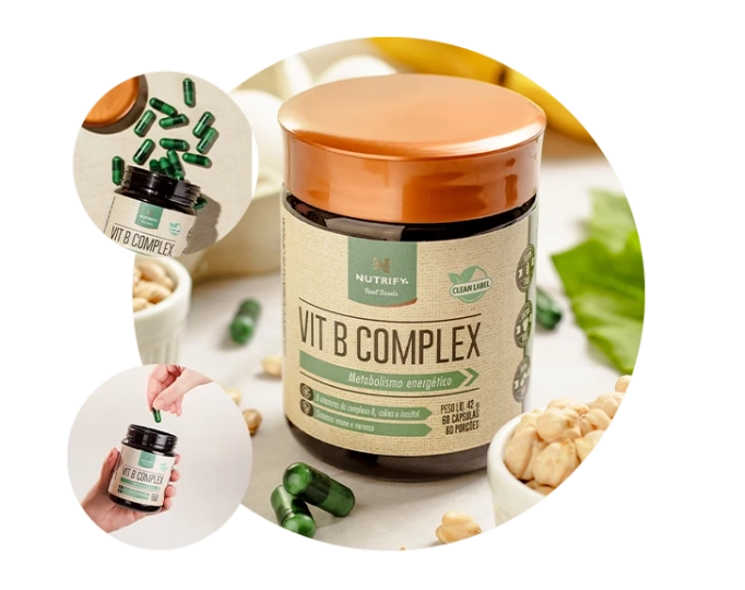 Vit B Complex, 60 Cápsulas, Nutrify