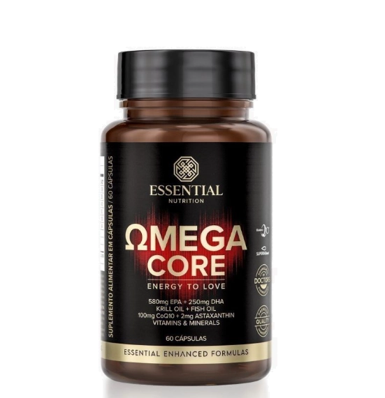 Ômega Core, 60 Cápsula, Essential Nutrition