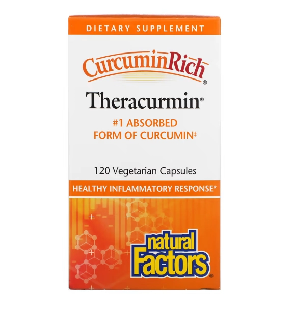 CurcuminRich, Theracurmin, 120 Cápsulas, Natural Factors