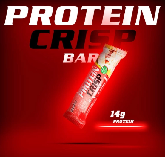 Barra Proteína Crisp Bar, Sabores, 3 Unidades, 45g Cada, Integralmédica