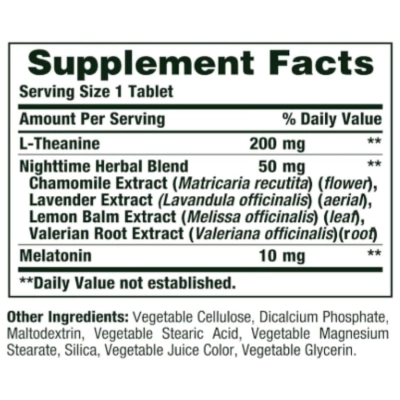 Melatonina Sleep3 (Três Camadas) 10Mg, 120 Tablets, Natures Bounty
