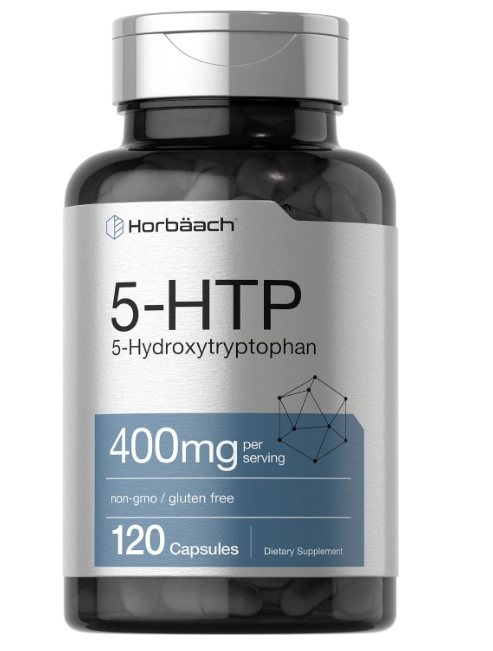 5-HTP 400mg, hidroxitriptófano, 120 Cápsulas, Horbaach