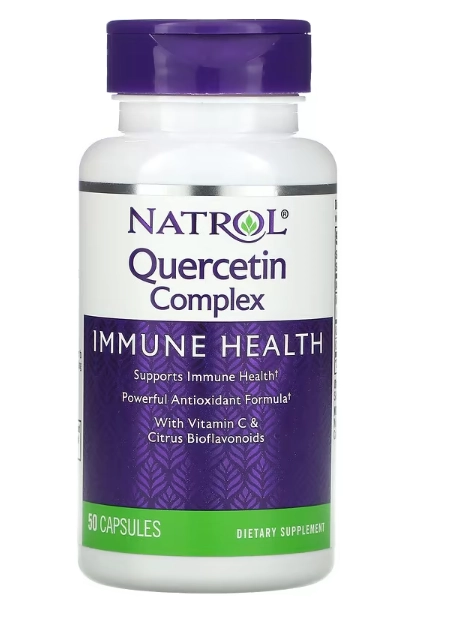 Complexo de Quercetina, 500mg, 50 Cápsulas, Natrol